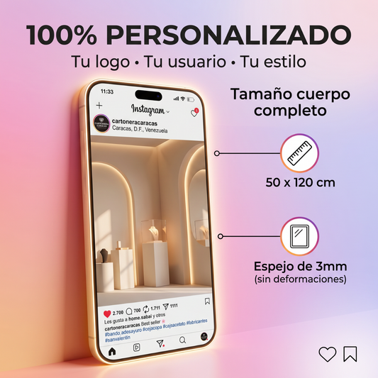 Espejo Instagram Personalizado Viral